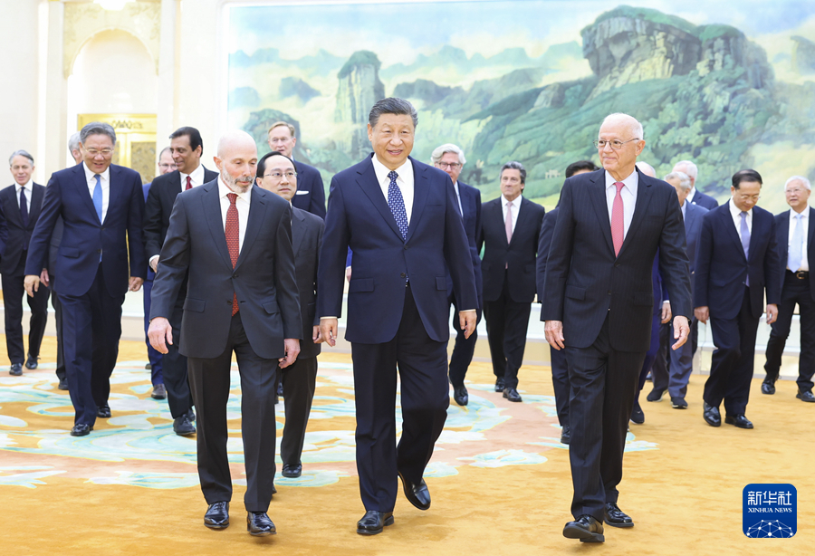 Presiden Xi Bertemu Wakil Kalangan Perniagaan, Strategik dan Akademik AS