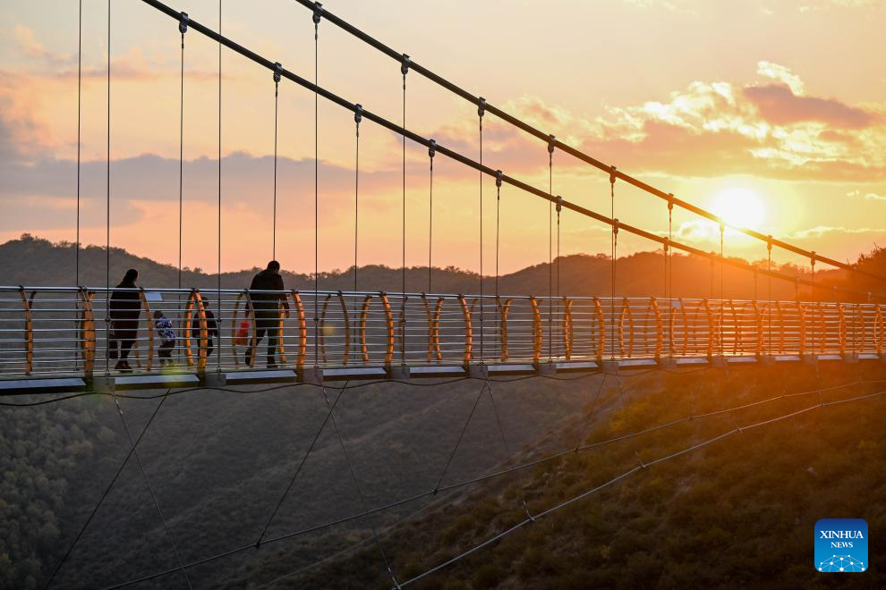 Panorama Musim Gugur Mongolia Dalam