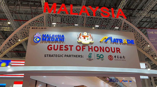 Pempamer Malaysia Kongsi Pasaran China di CIIE