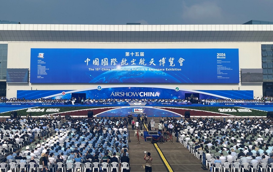 Ekspo Penerbangan dan Aeroangkasa Antarabangsa China ke-15 Buka Tirai