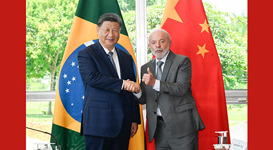 China, Brazil Naik Taraf Hubungan