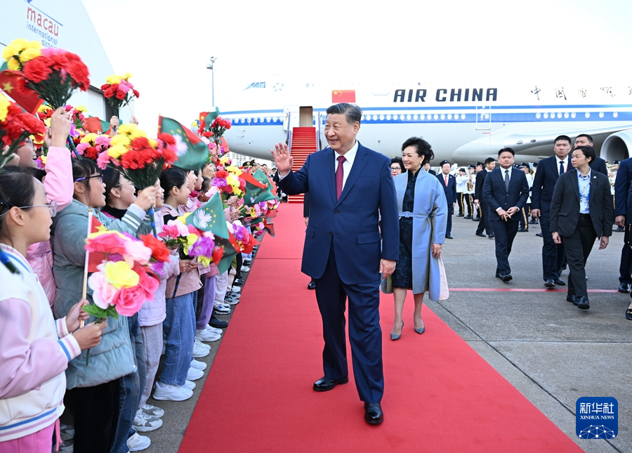 Presiden Xi Tiba di Macau