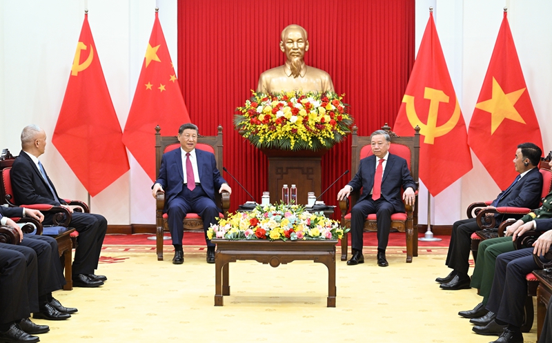 Pembinaan Komuniti Berkongsi Nasib China-Vietnam Perlu Diperkasakan - Xi